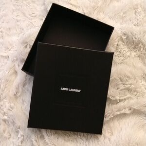 Saint Laurent Box and Product info folder